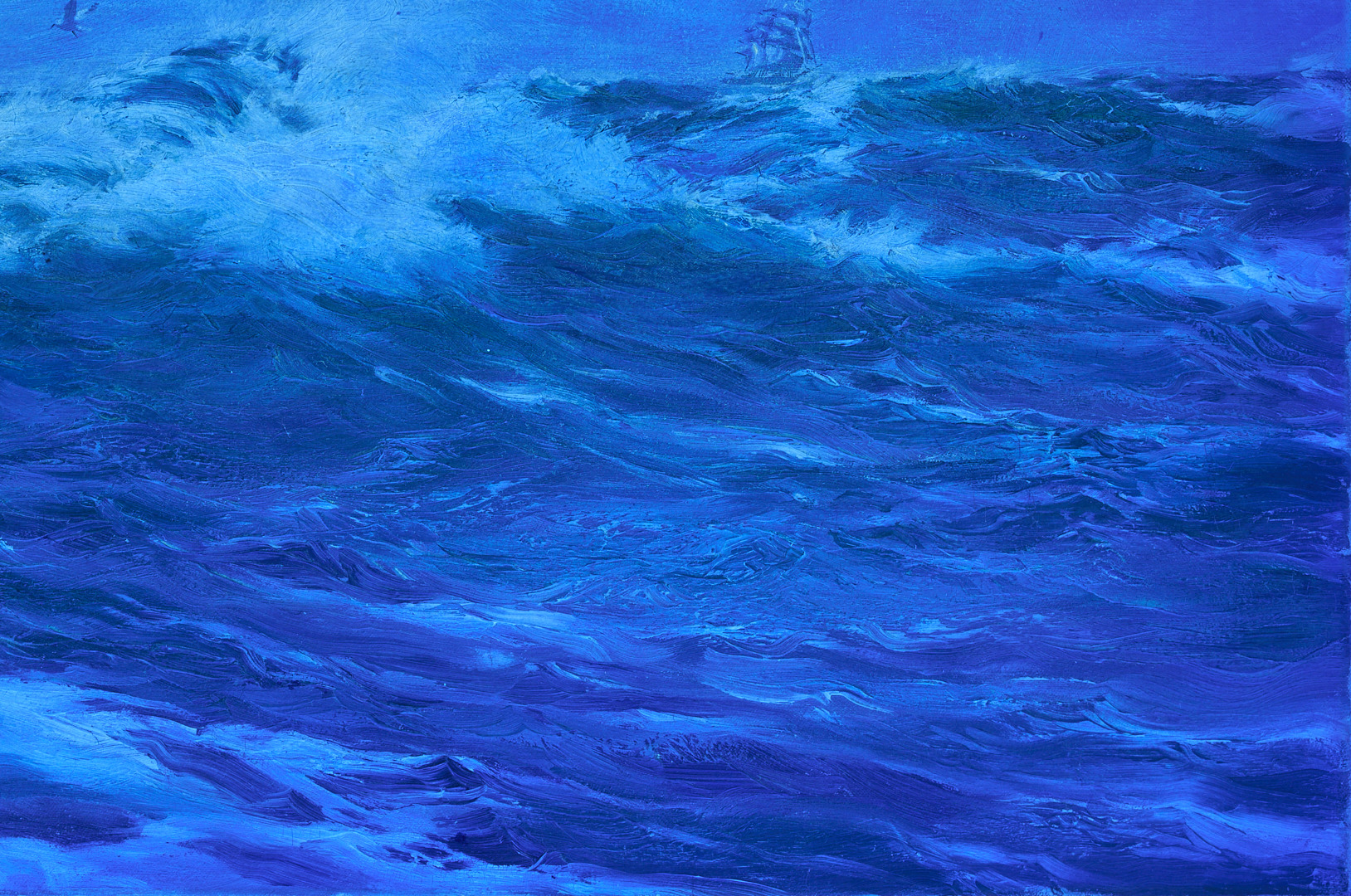 Lot 117: Montague Dawson O/C Maritime Seascape Painting