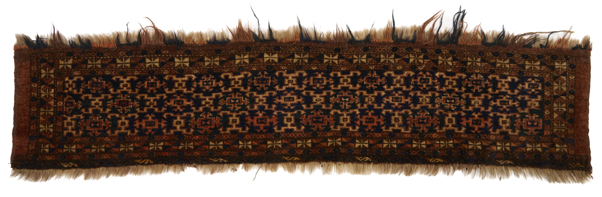 Lot 1180: 3 Antique Turkmen Weavings, Ersari and Yomud