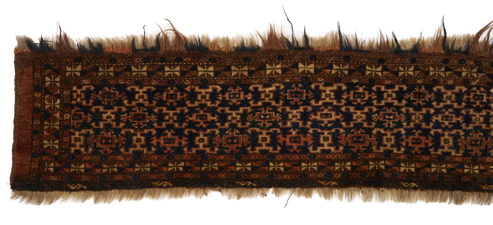 Lot 1180: 3 Antique Turkmen Weavings, Ersari and Yomud