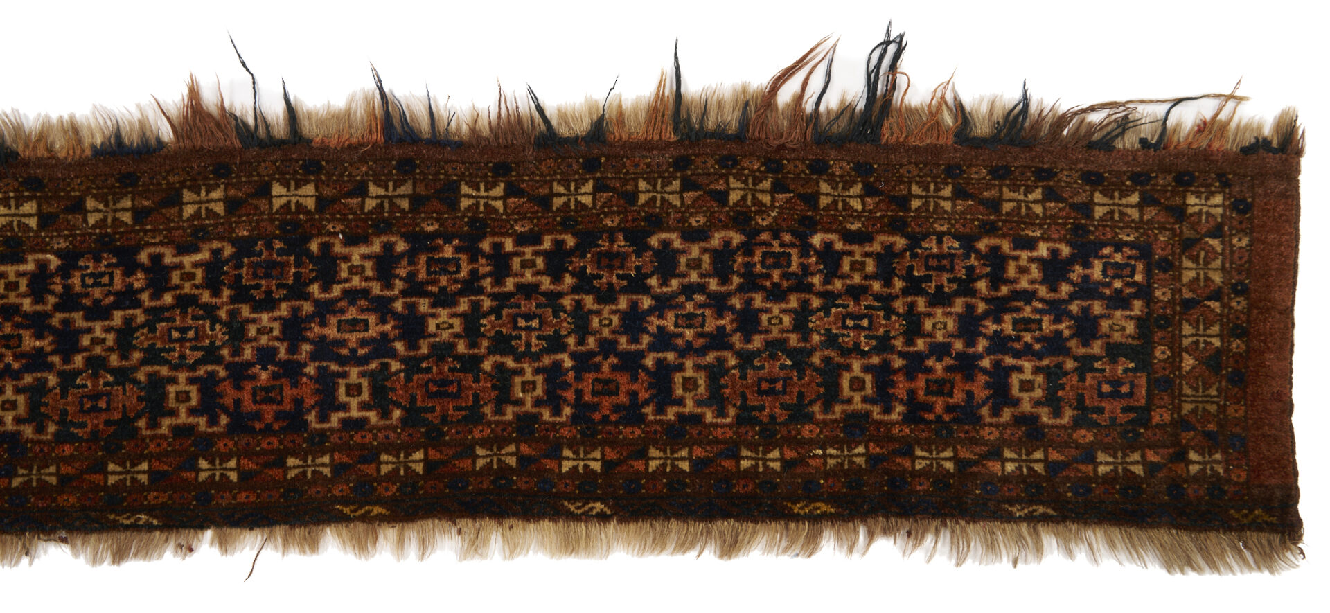 Lot 1180: 3 Antique Turkmen Weavings, Ersari and Yomud