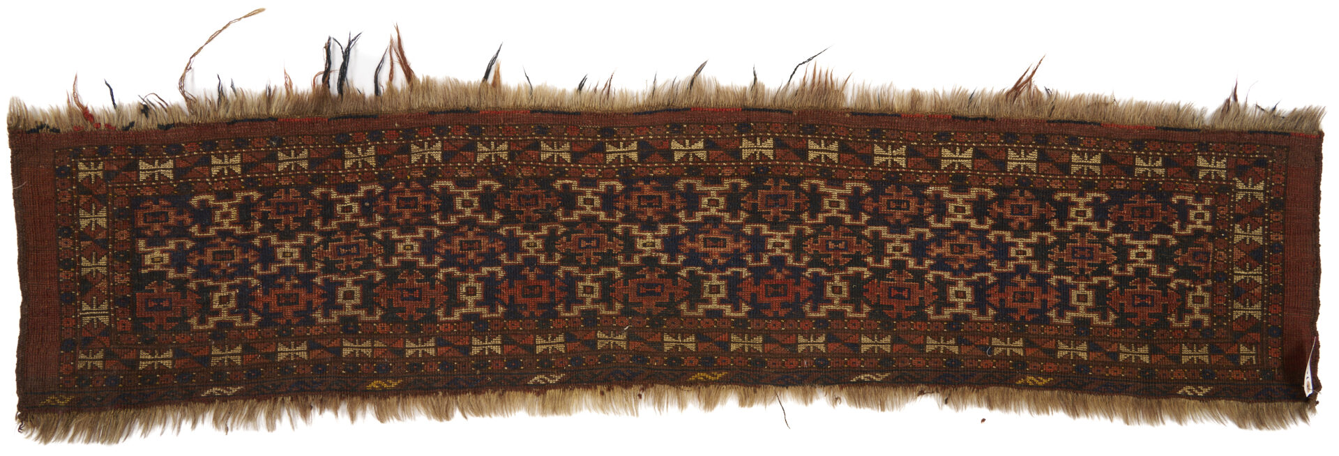 Lot 1180: 3 Antique Turkmen Weavings, Ersari and Yomud