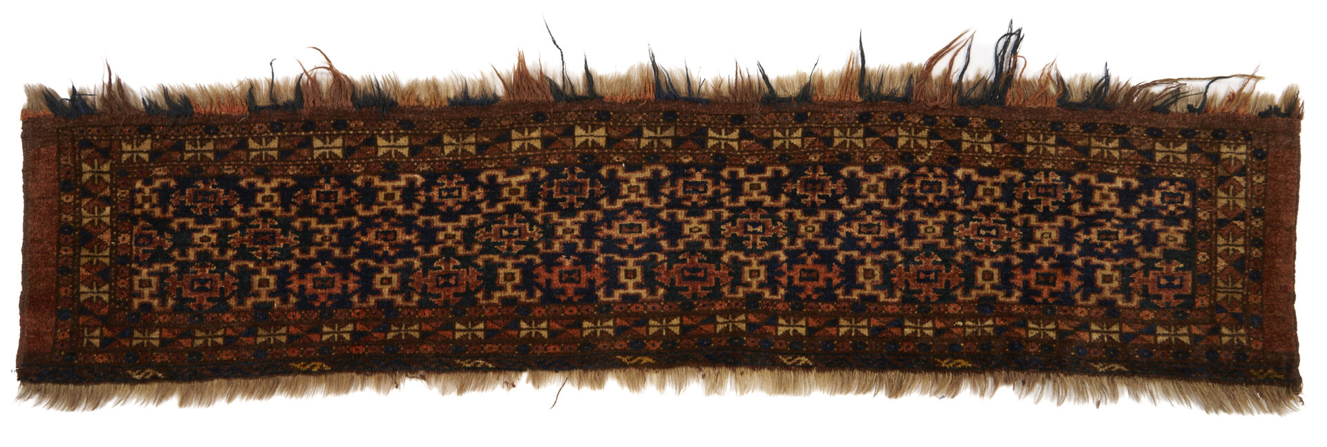Lot 1180: 3 Antique Turkmen Weavings, Ersari and Yomud