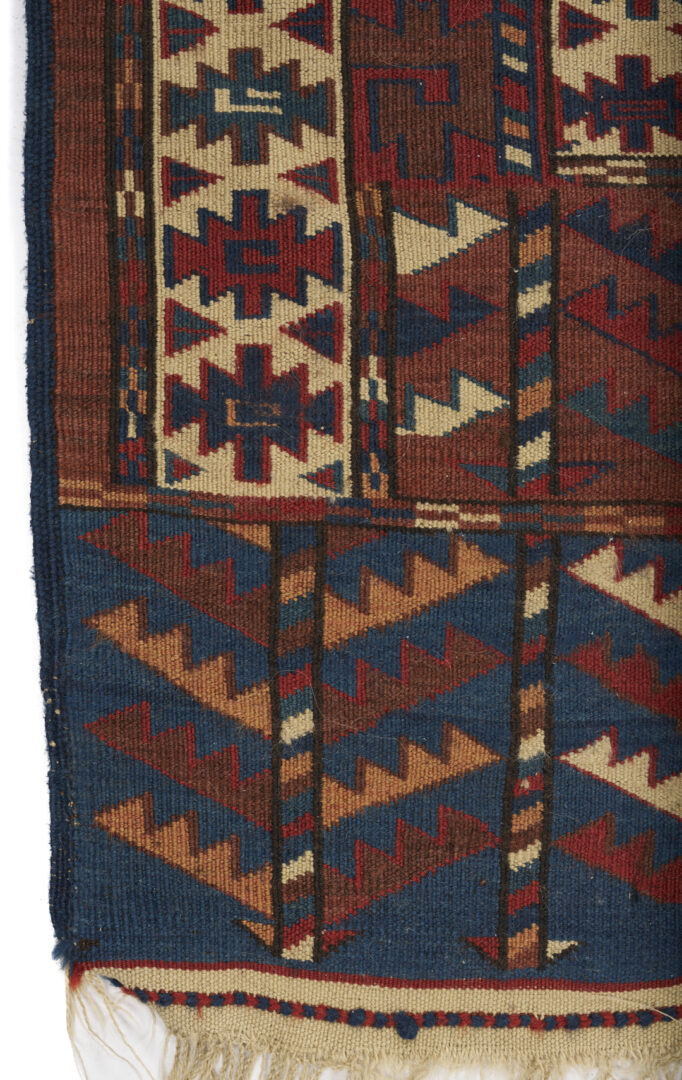Lot 1181: Antique Yomud or Yomut Turkmen Ensi Rug
