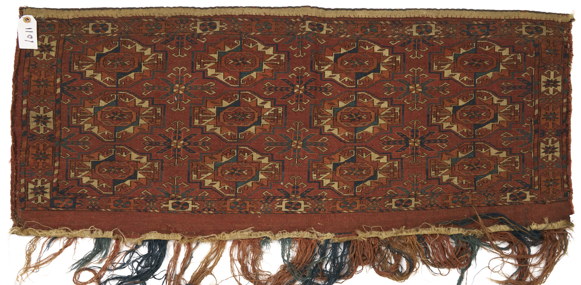 Lot 1182: 3 Antique Turkmen Tekke Torba Weavings