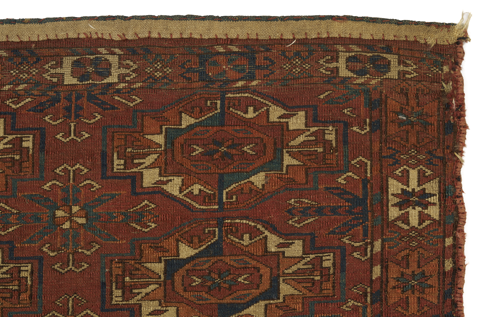 Lot 1182: 3 Antique Turkmen Tekke Torba Weavings