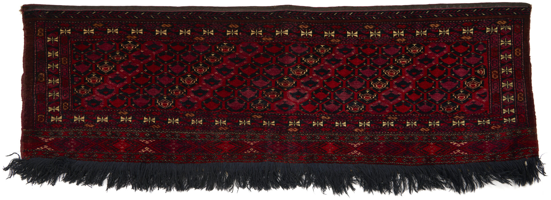Lot 1182: 3 Antique Turkmen Tekke Torba Weavings