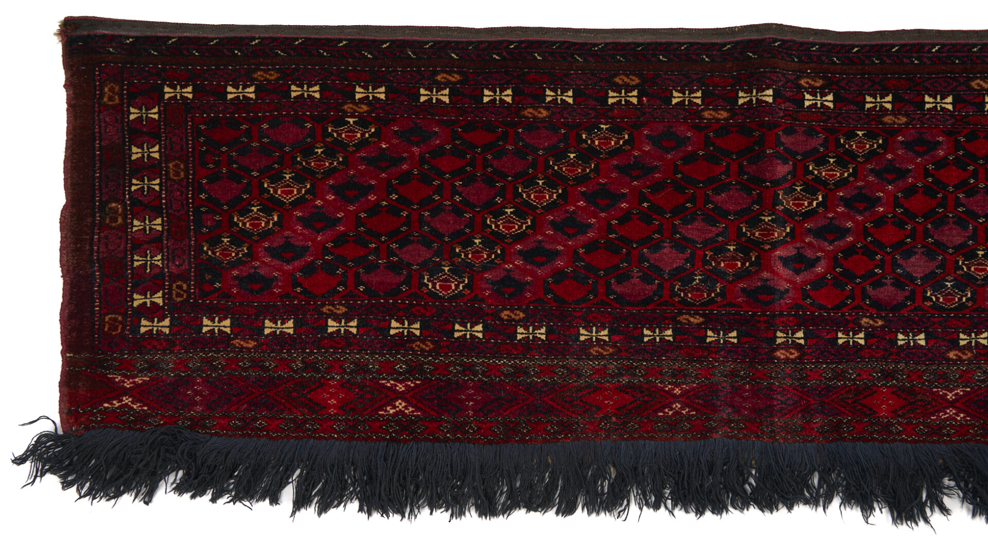 Lot 1182: 3 Antique Turkmen Tekke Torba Weavings