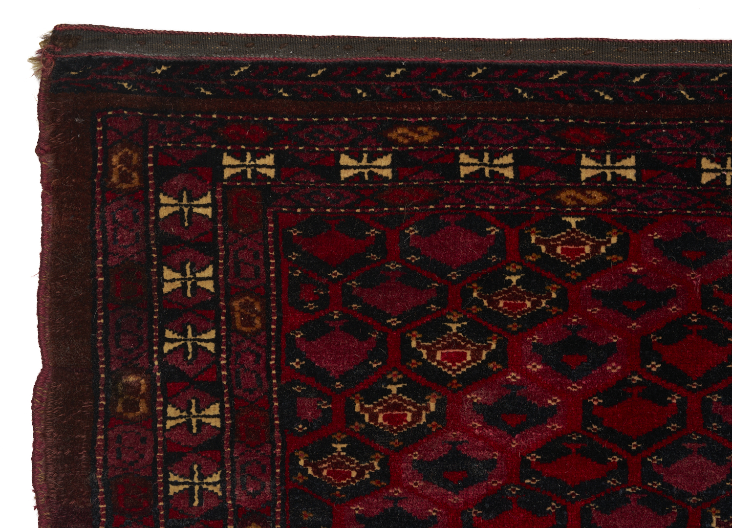 Lot 1182: 3 Antique Turkmen Tekke Torba Weavings