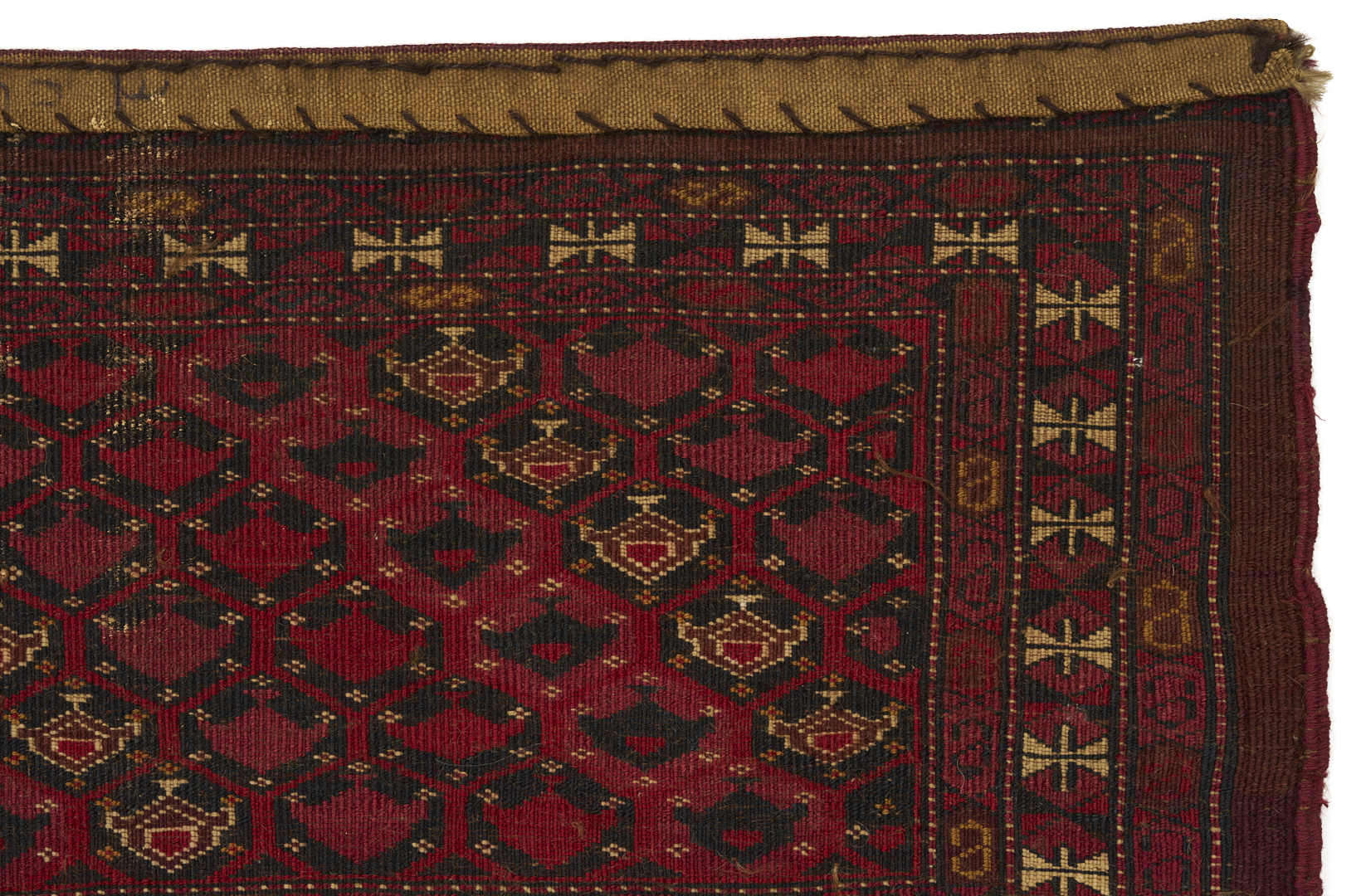 Lot 1182: 3 Antique Turkmen Tekke Torba Weavings