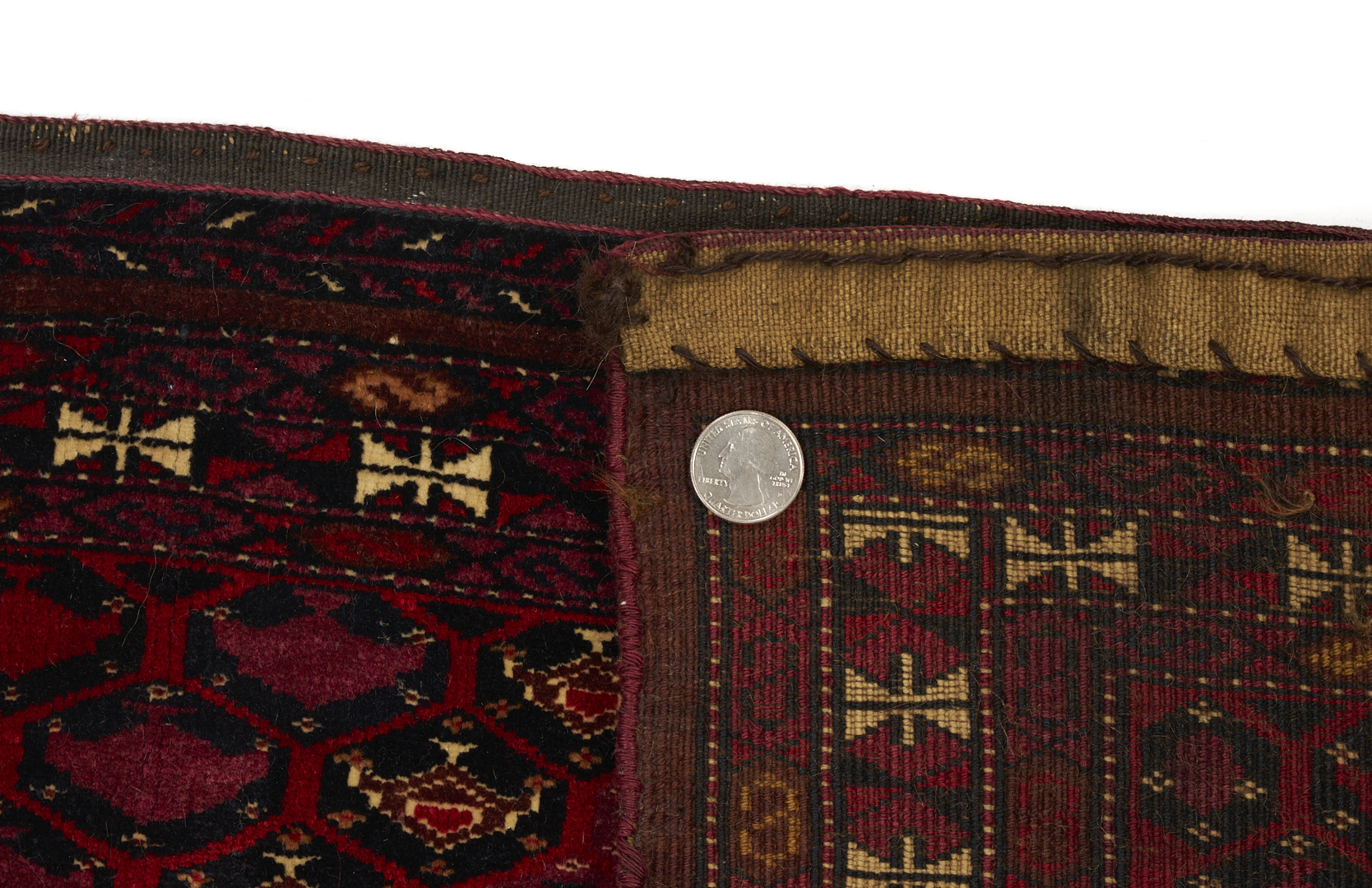 Lot 1182: 3 Antique Turkmen Tekke Torba Weavings