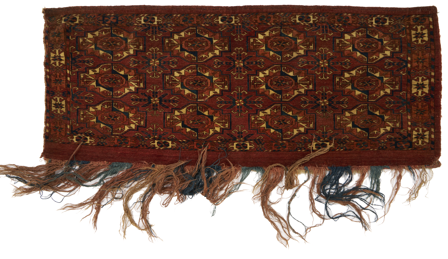 Lot 1182: 3 Antique Turkmen Tekke Torba Weavings