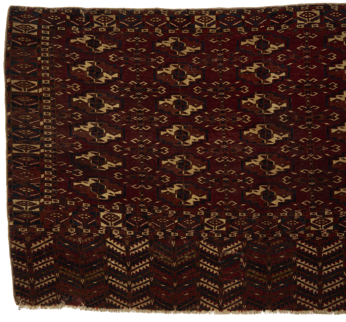 Lot 1182: 3 Antique Turkmen Tekke Torba Weavings
