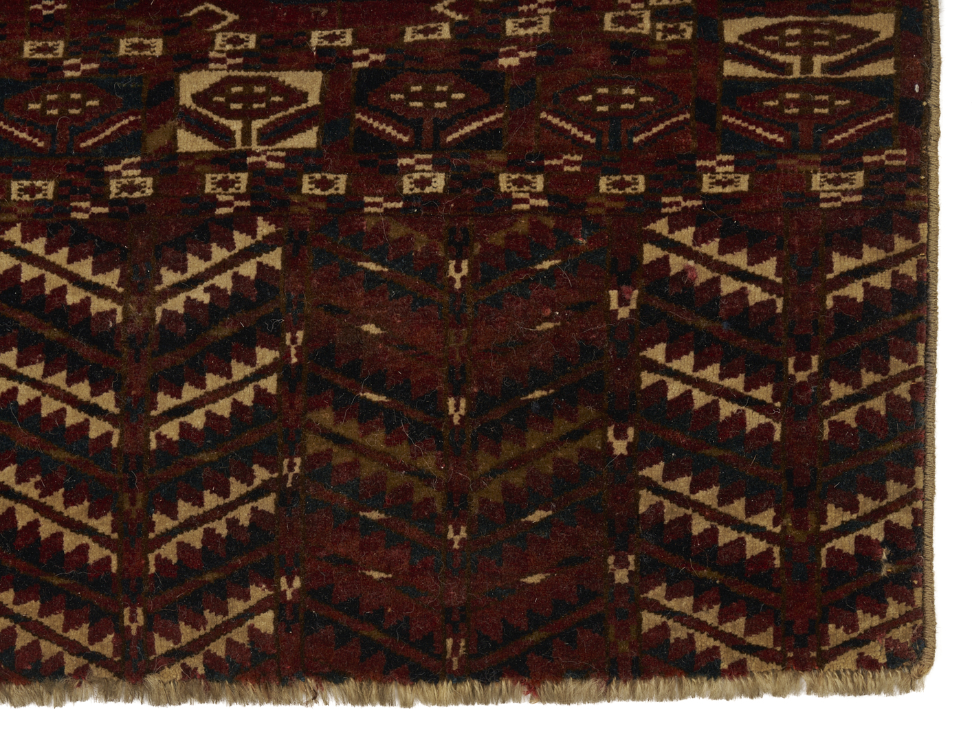 Lot 1182: 3 Antique Turkmen Tekke Torba Weavings