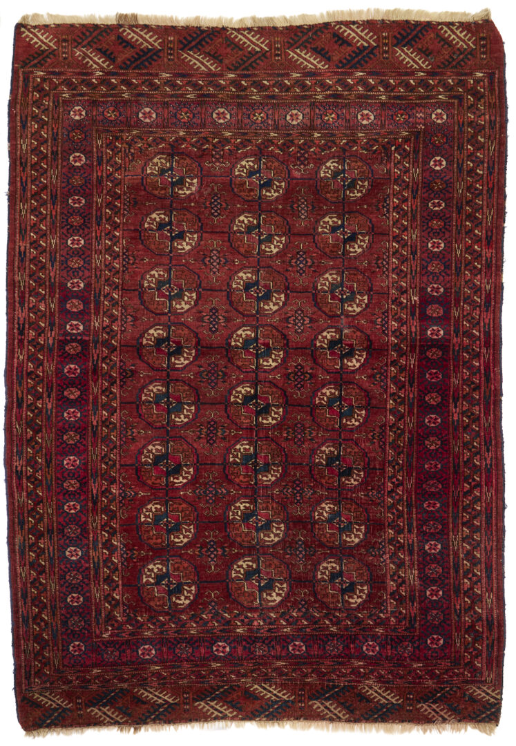 Lot 1184: 3 Antique Tekke Turkmen Rugs