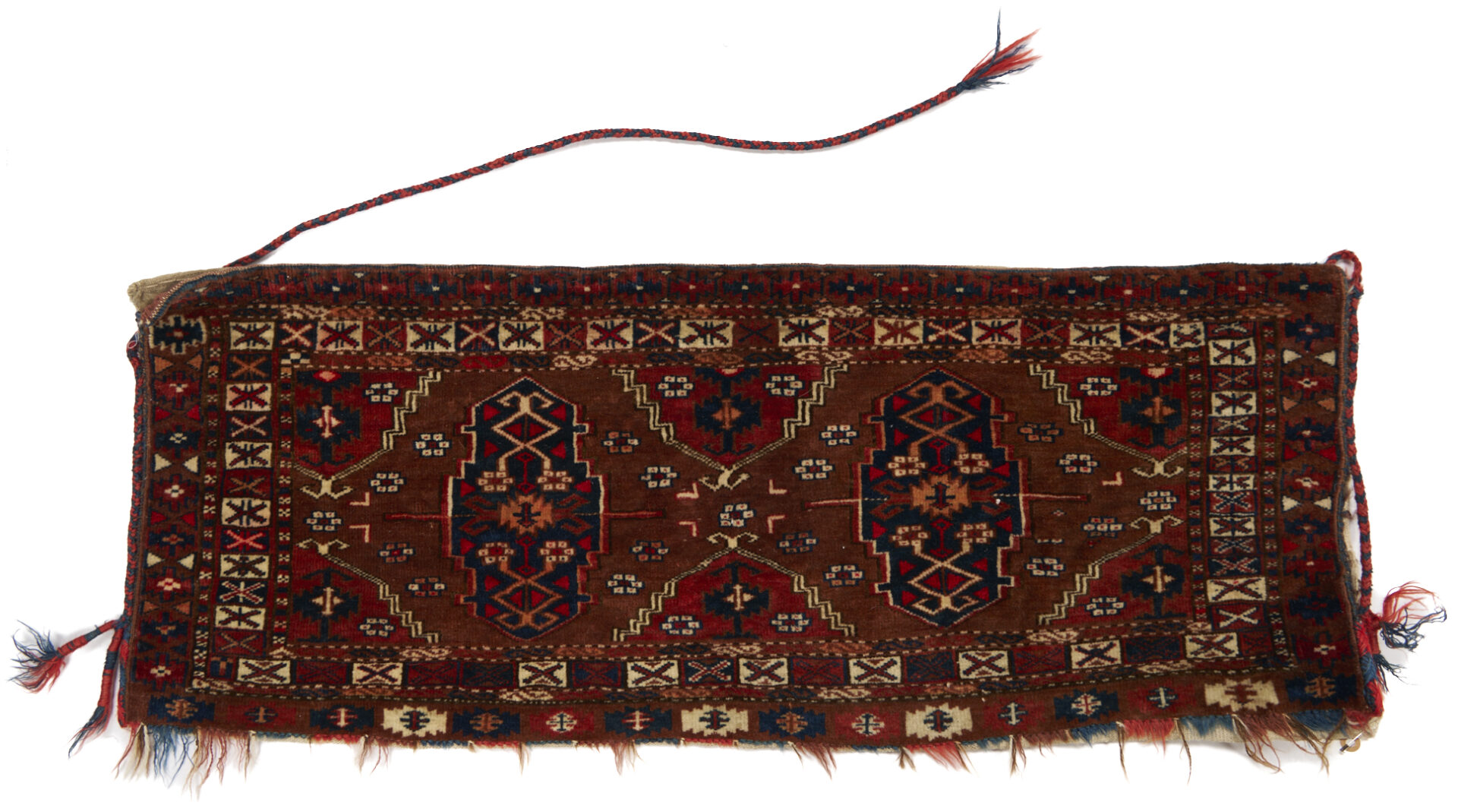 Lot 1185: 3 Turkman Tribal Bag Weavings