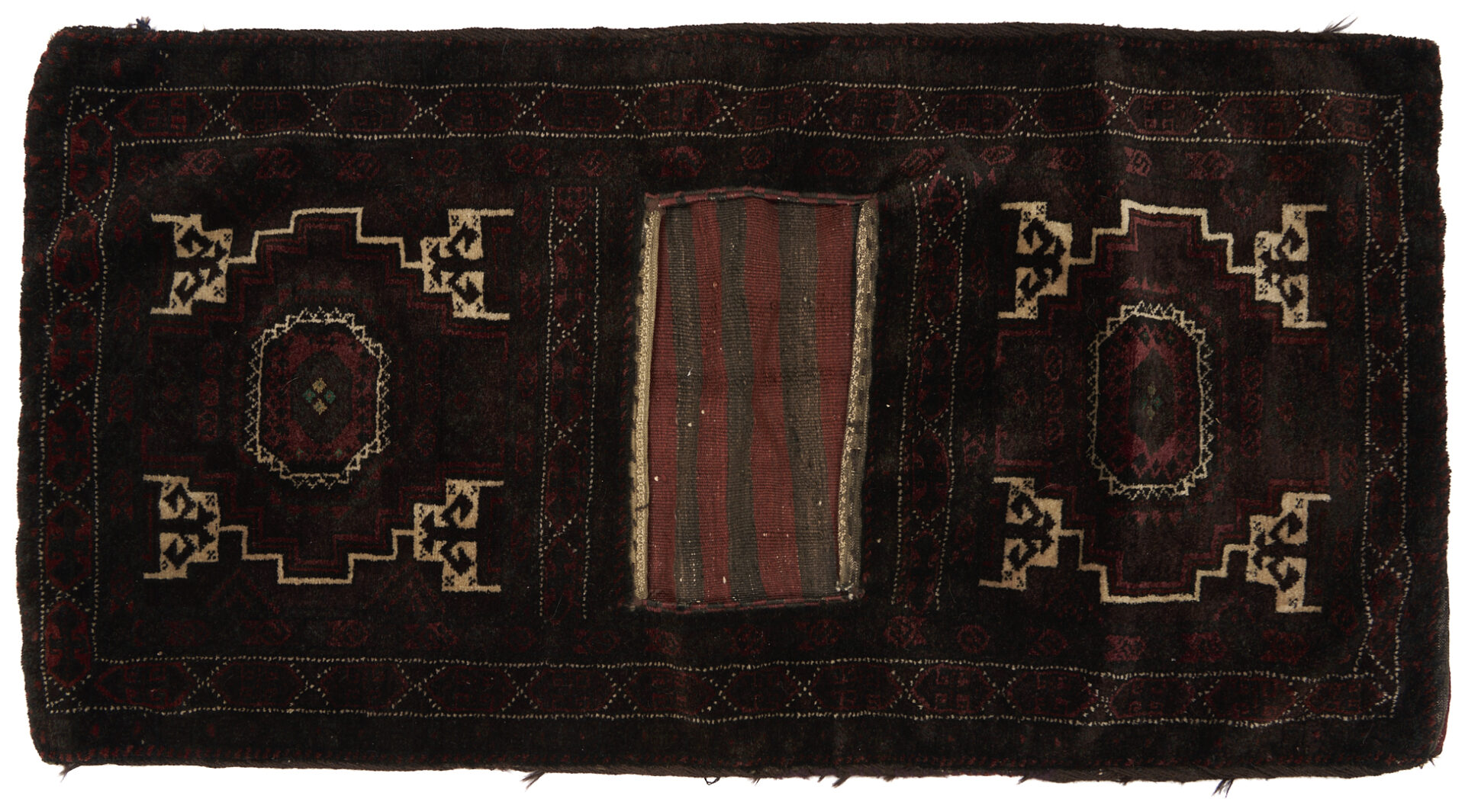 Lot 1185: 3 Turkman Tribal Bag Weavings