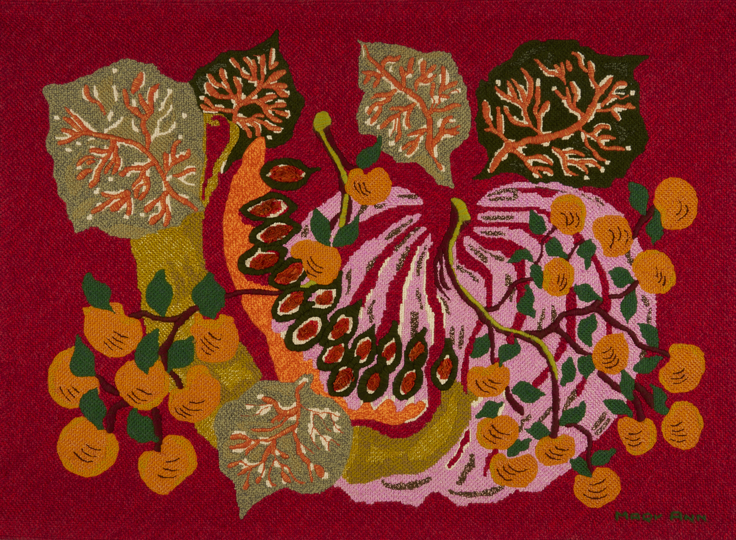 Lot 1186: 2 Brazilian Tapestries: Concessa Colaco and Mary Ann Pedrusa