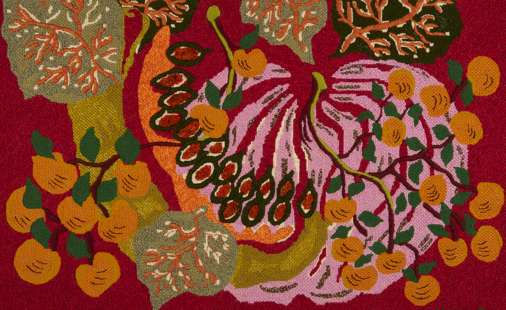 Lot 1186: 2 Brazilian Tapestries: Concessa Colaco and Mary Ann Pedrusa