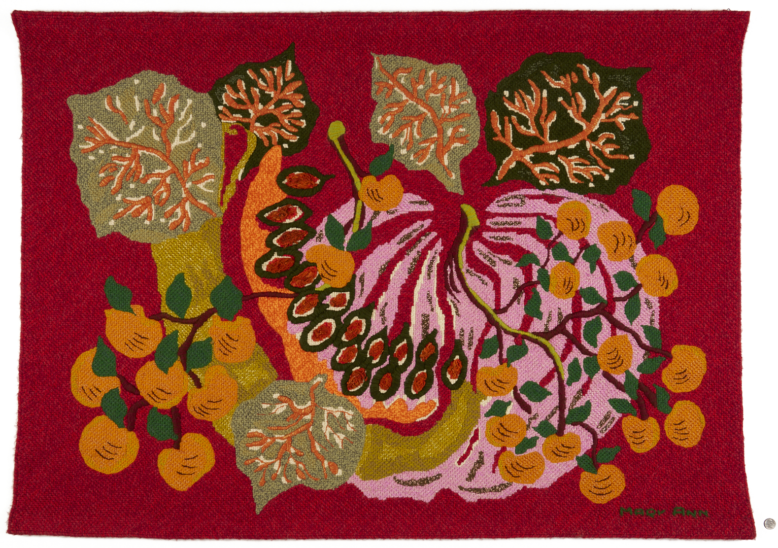 Lot 1186: 2 Brazilian Tapestries: Concessa Colaco and Mary Ann Pedrusa