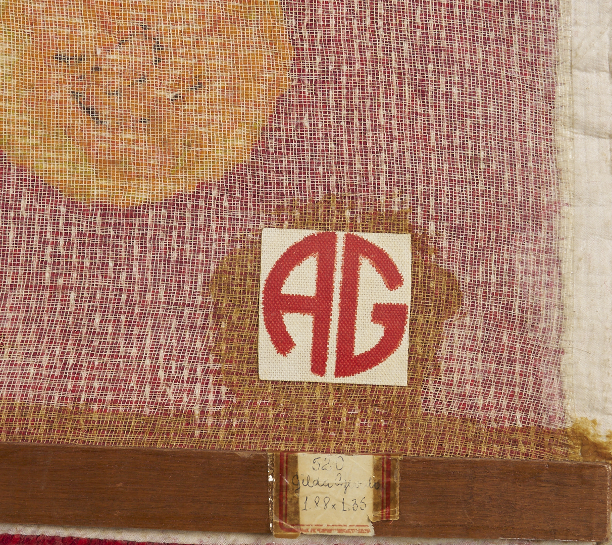 Lot 1186: 2 Brazilian Tapestries: Concessa Colaco and Mary Ann Pedrusa