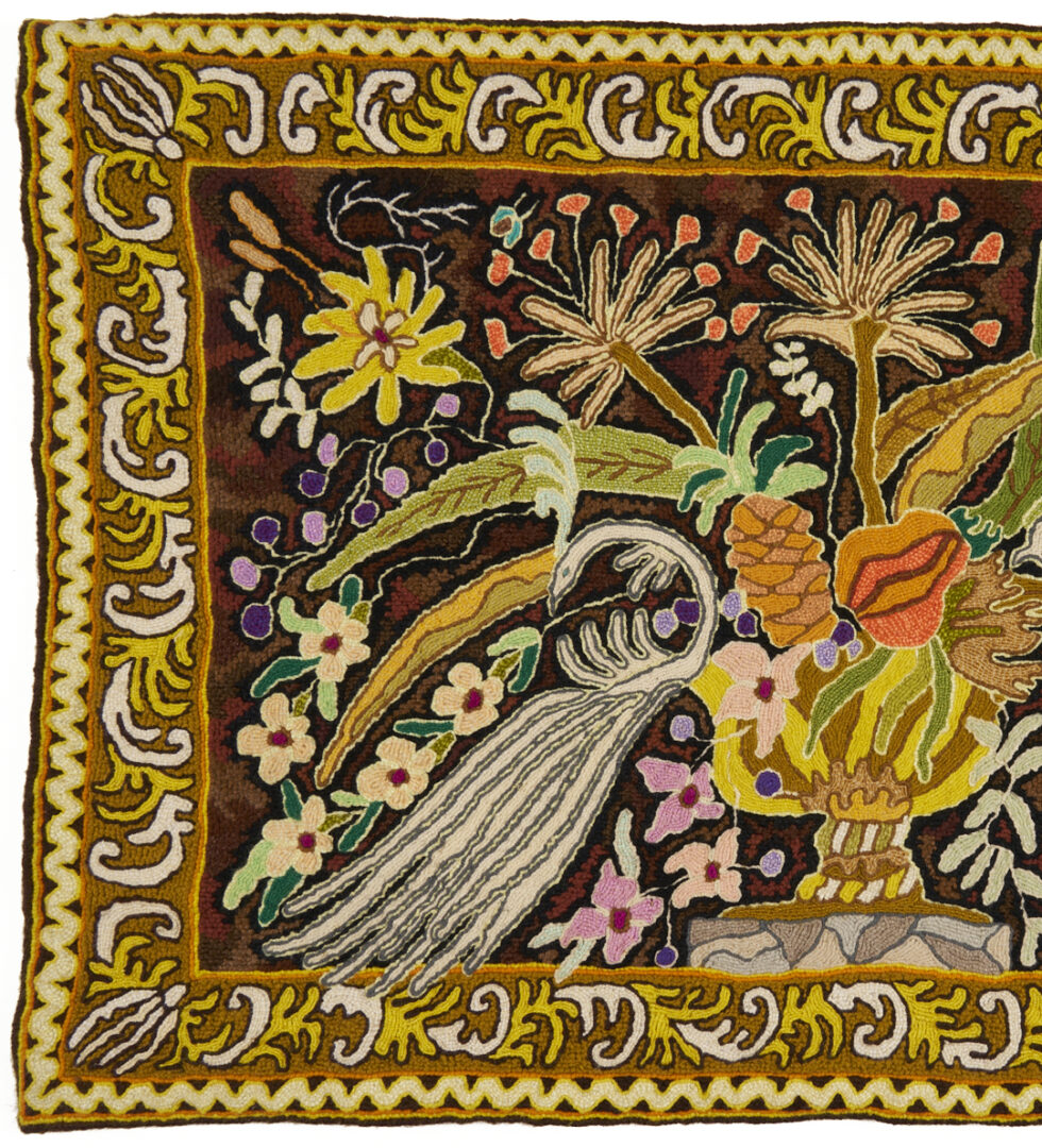 Lot 1186: 2 Brazilian Tapestries: Concessa Colaco and Mary Ann Pedrusa