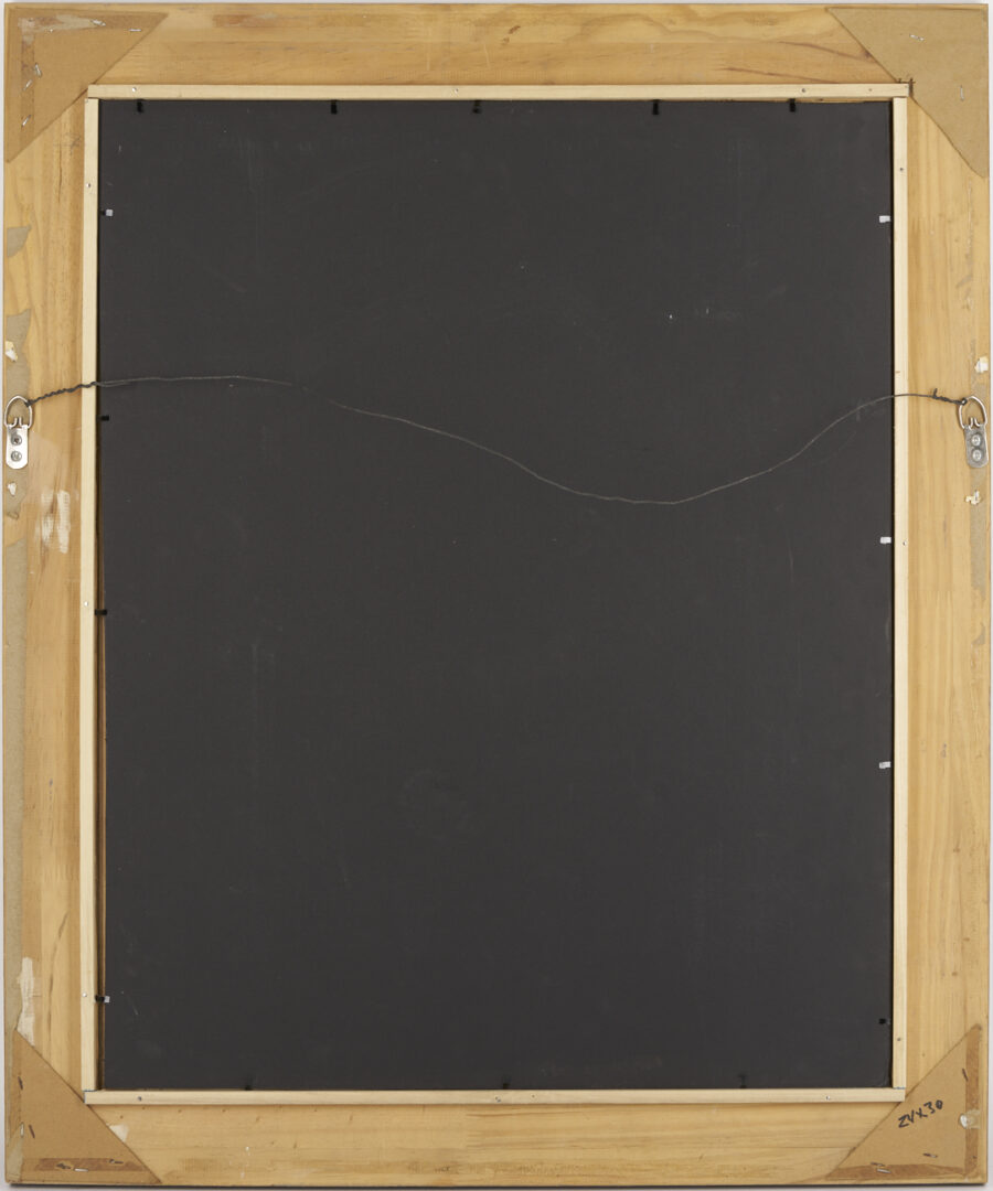 Lot 1187: 2 Madhubani Ink & Watercolor Paintings, Devi Durga