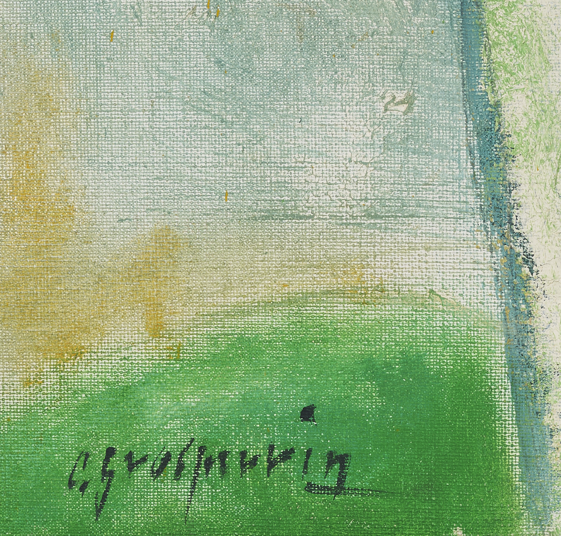 Lot 118: Claude Grosperrin Equestrian Oil Painting, Hospices de Beaune