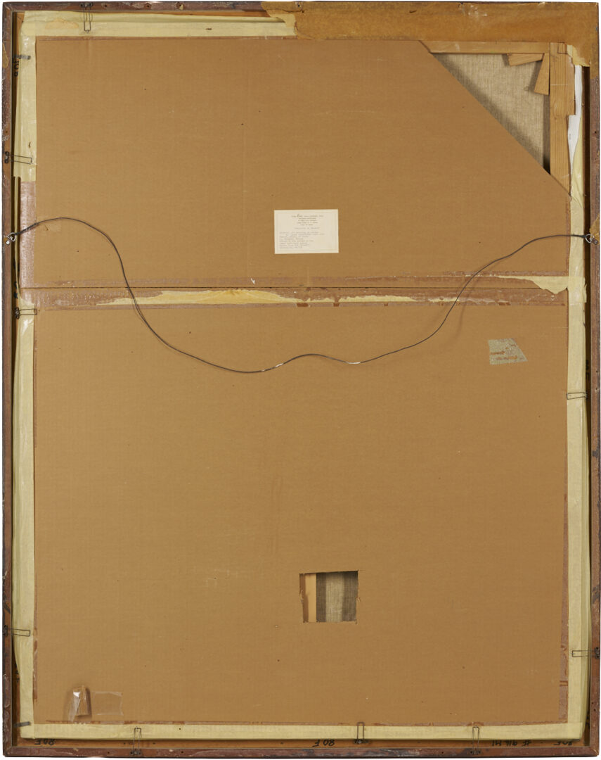 Lot 118: Claude Grosperrin Equestrian Oil Painting, Hospices de Beaune