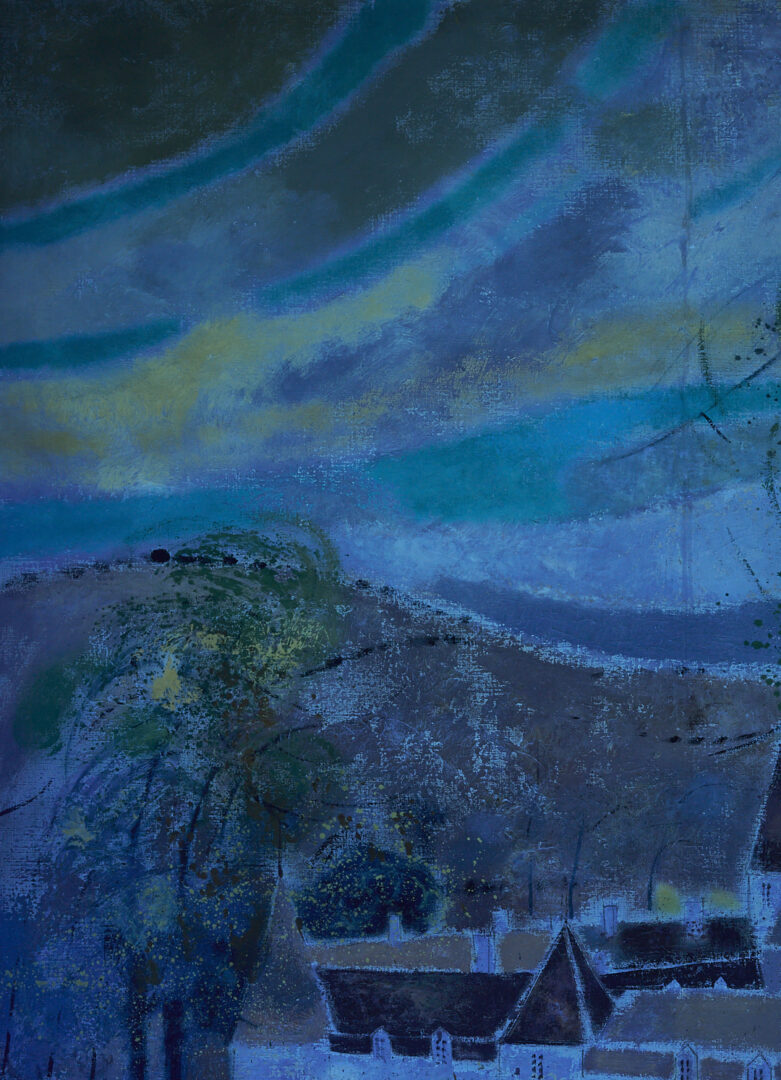 Lot 118: Claude Grosperrin Equestrian Oil Painting, Hospices de Beaune