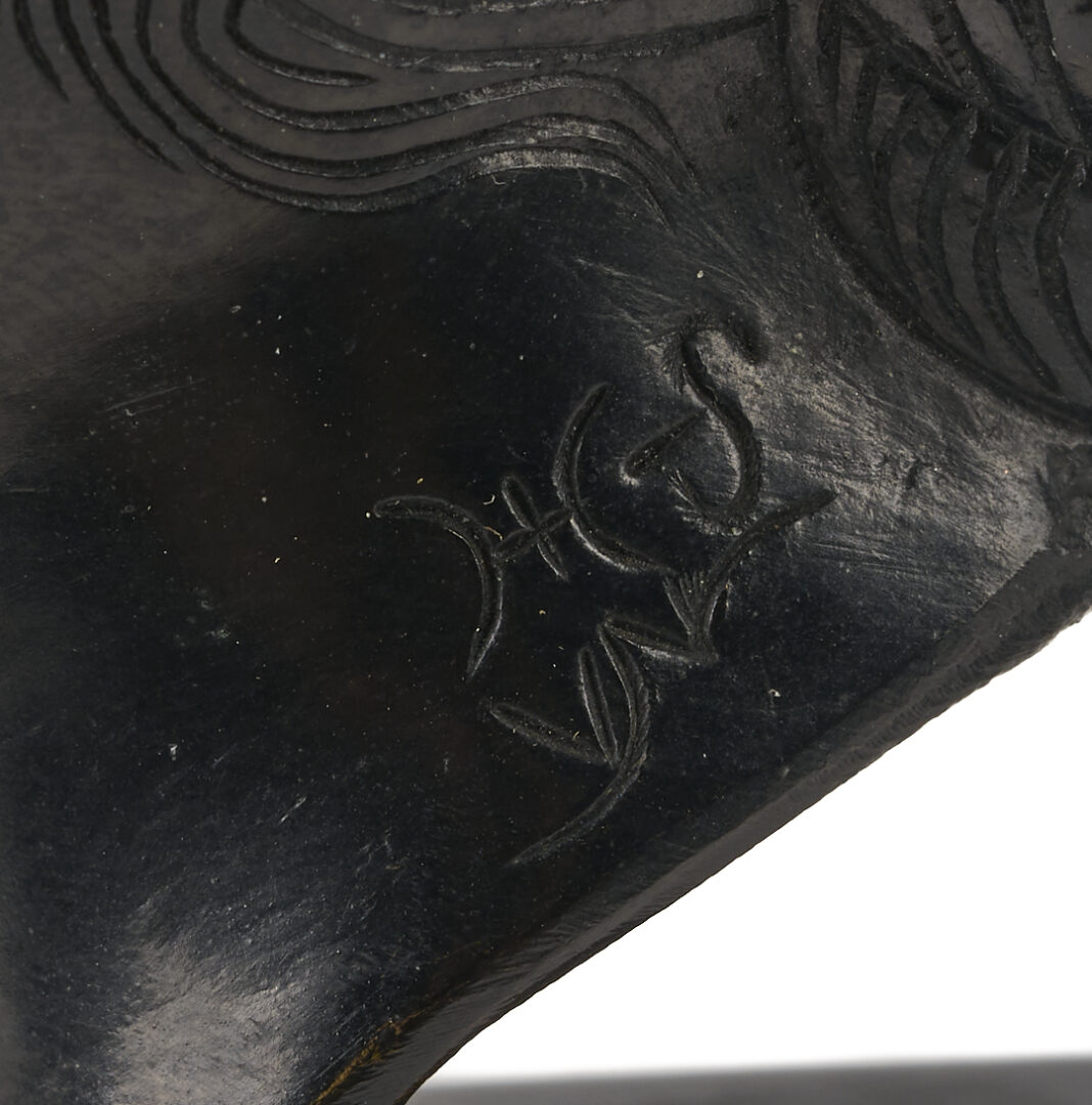 Lot 1196: Two Vietnamese Bronze Portrait Busts