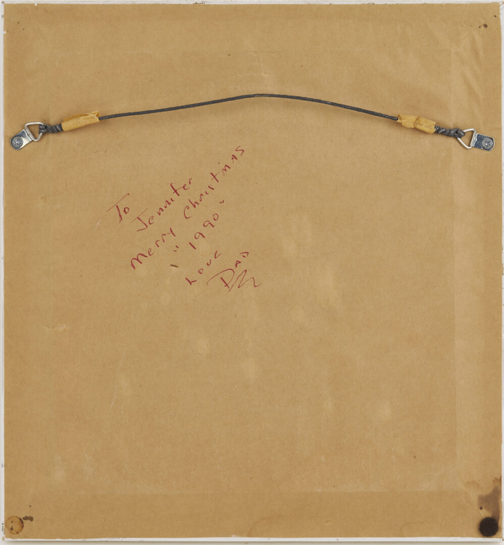 Lot 1199: James Rizzi 3D Op Art Screenprint, Wishing Well