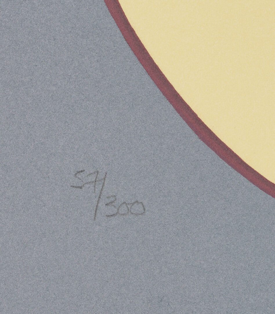 Lot 1200: 3 Signed Erte Lithographs, The Turban Suite Incl. The Mirror, Rose Turban, & Yellow Turban