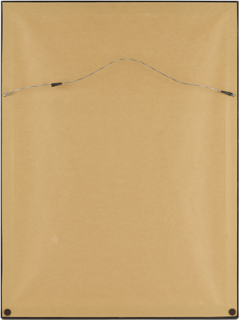 Lot 1201: Erte Signed Art Deco Serigraph, Lady w/ Flowers