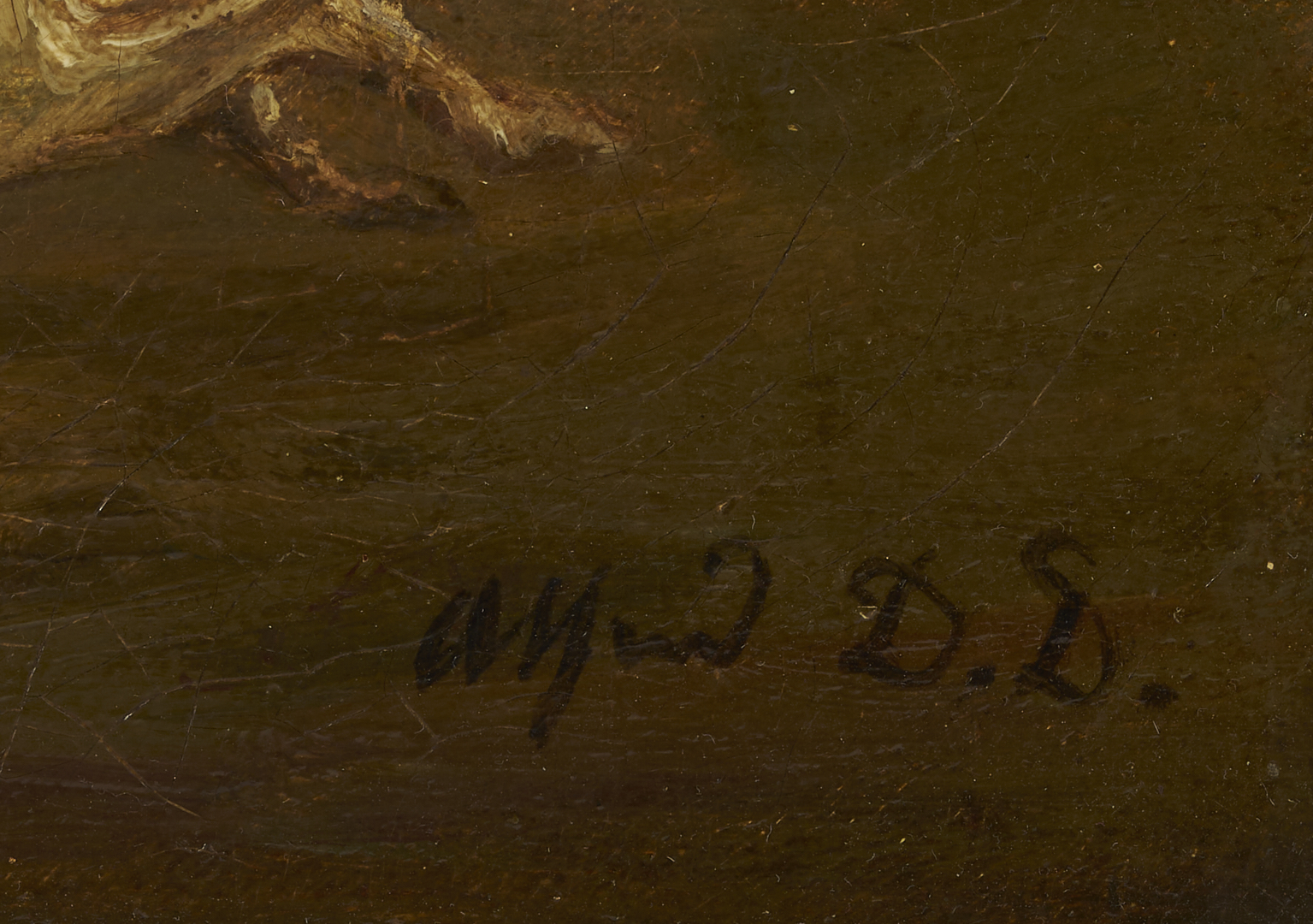 Lot 120: Fox Hunt Scene O/C after Alfred de Dreux