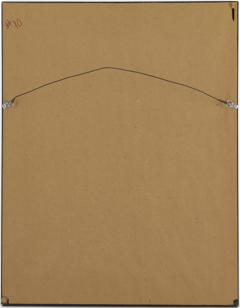 Lot 1210: Donald Earley,  2 Prints and Litho Plate