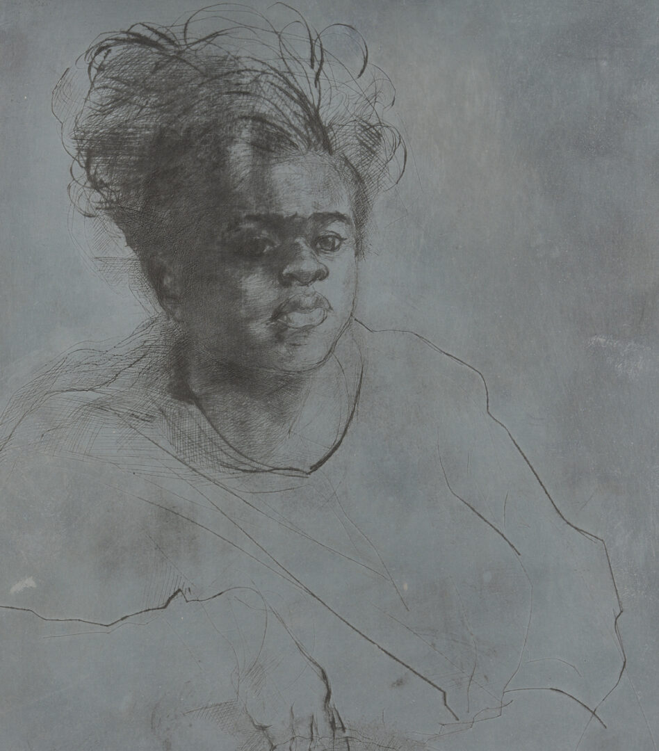 Lot 1210: Donald Earley,  2 Prints and Litho Plate