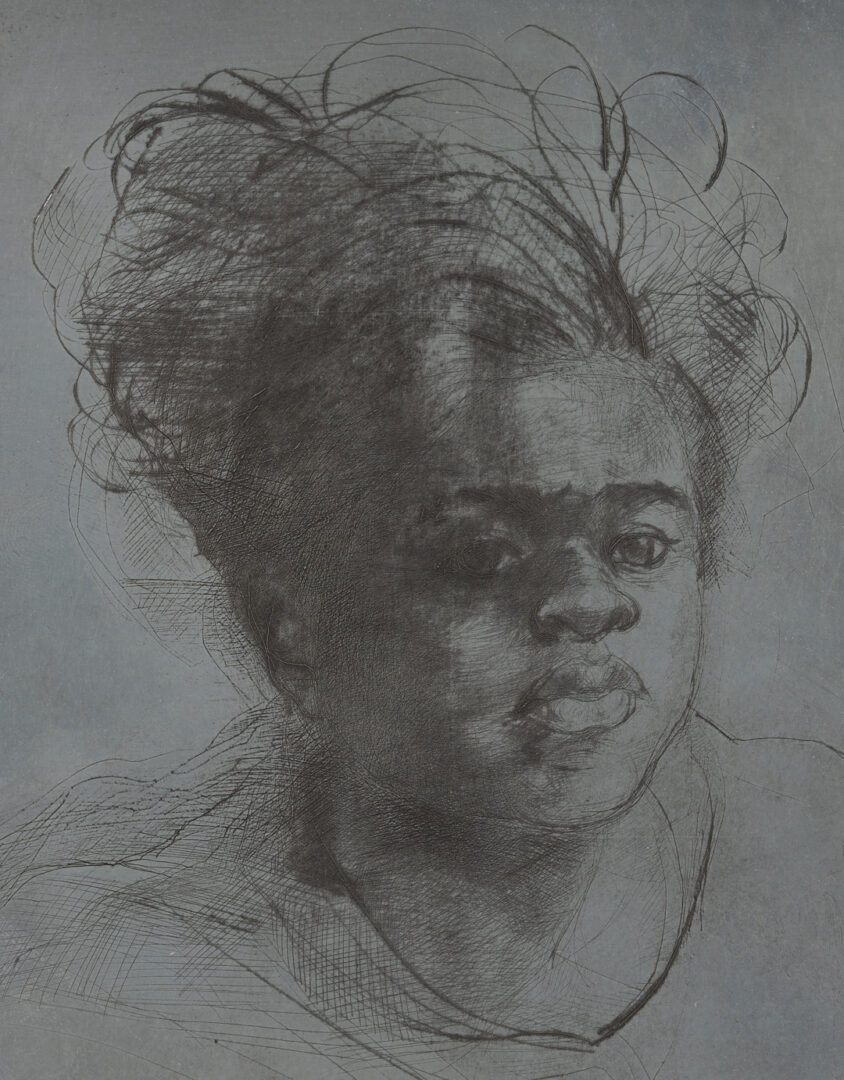 Lot 1210: Donald Earley,  2 Prints and Litho Plate