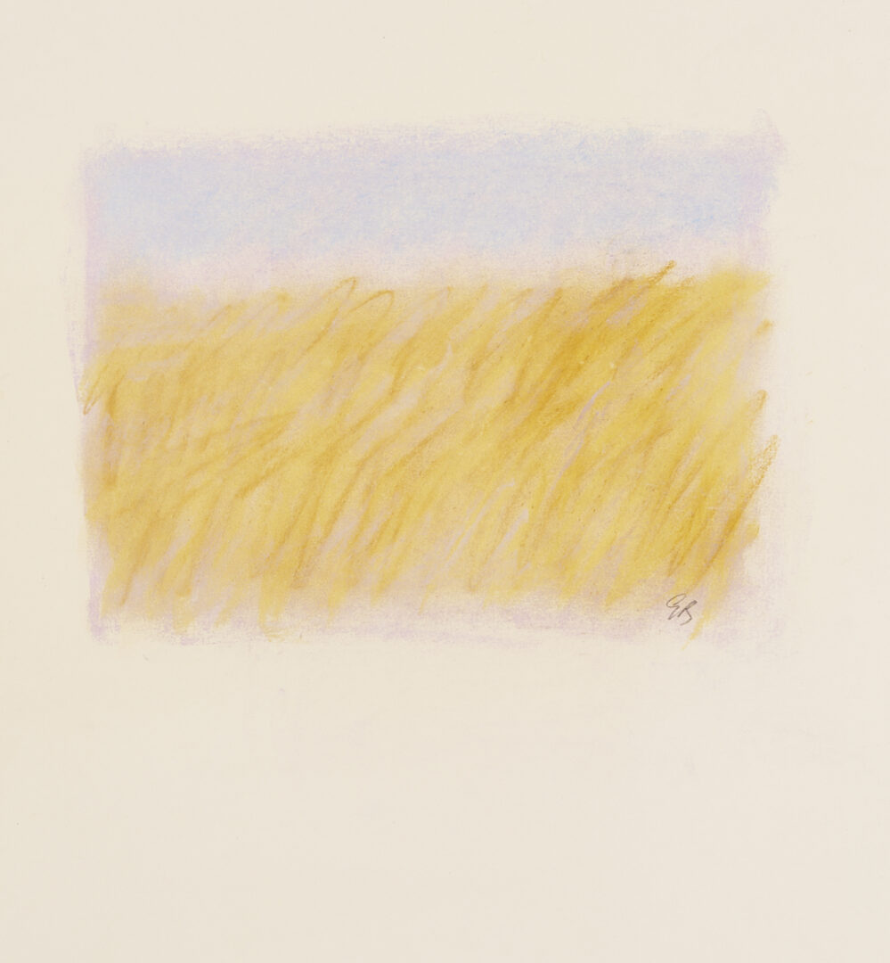 Lot 1211: Six George Bunker Pastel Landscape Drawings