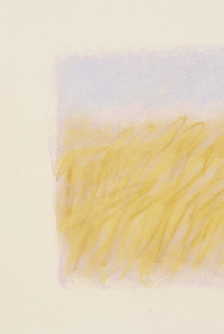 Lot 1211: Six George Bunker Pastel Landscape Drawings