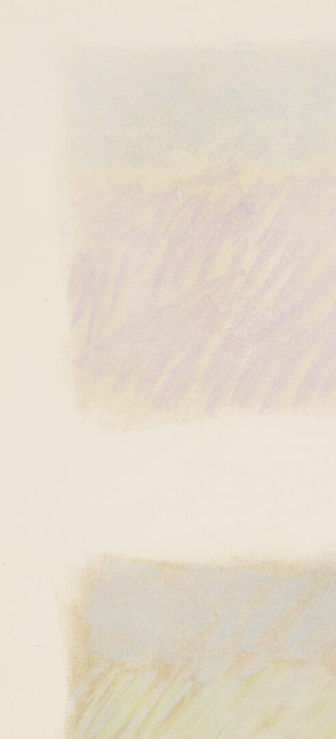 Lot 1211: Six George Bunker Pastel Landscape Drawings