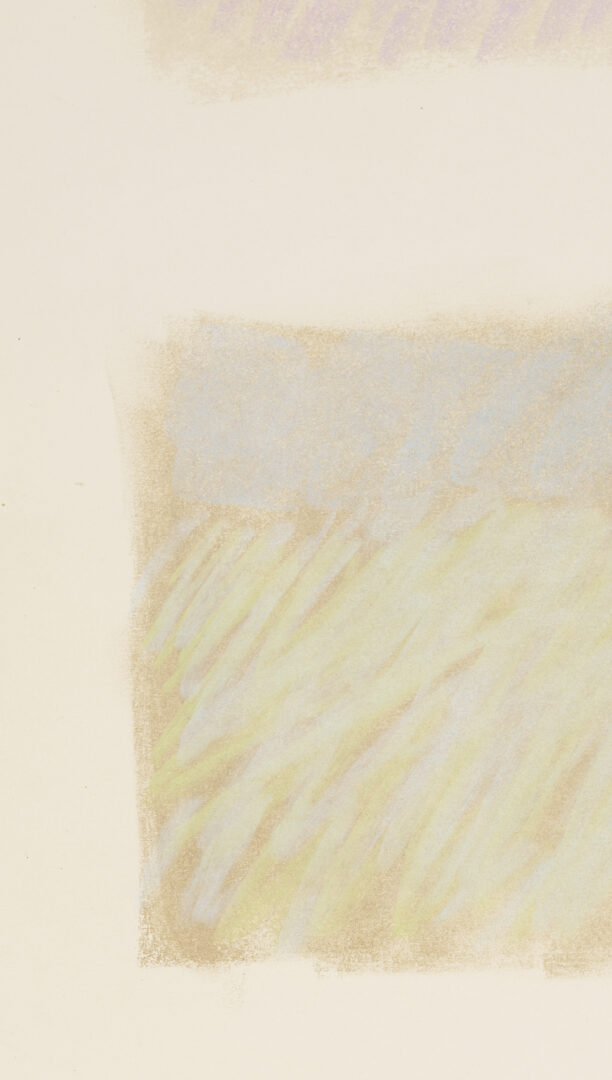 Lot 1211: Six George Bunker Pastel Landscape Drawings