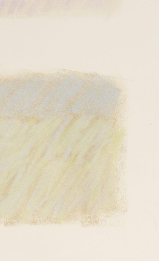 Lot 1211: Six George Bunker Pastel Landscape Drawings