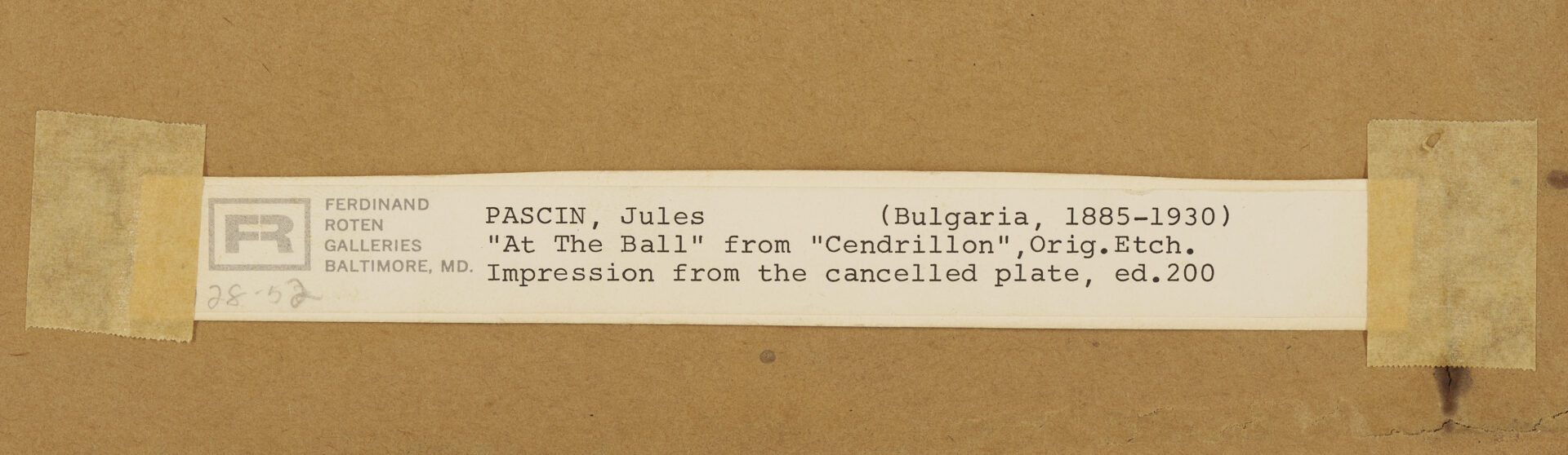 Lot 1213: 3 Chagall Framed Lithographs Plus Jules Pascin Etching, At the Ball