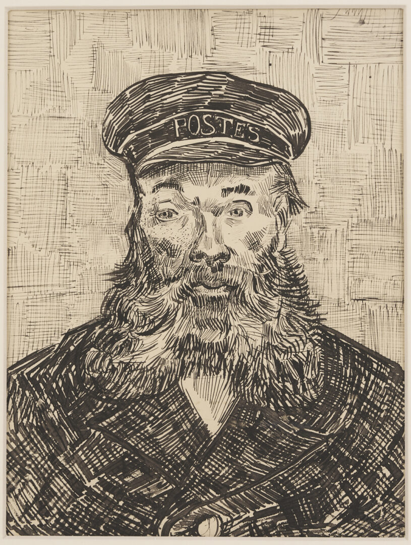 Lot 1215: 9 Framed Works on Paper: Soyer, Zucker, Cherry Blossoms, After Van Gogh, & Le Bon Genre