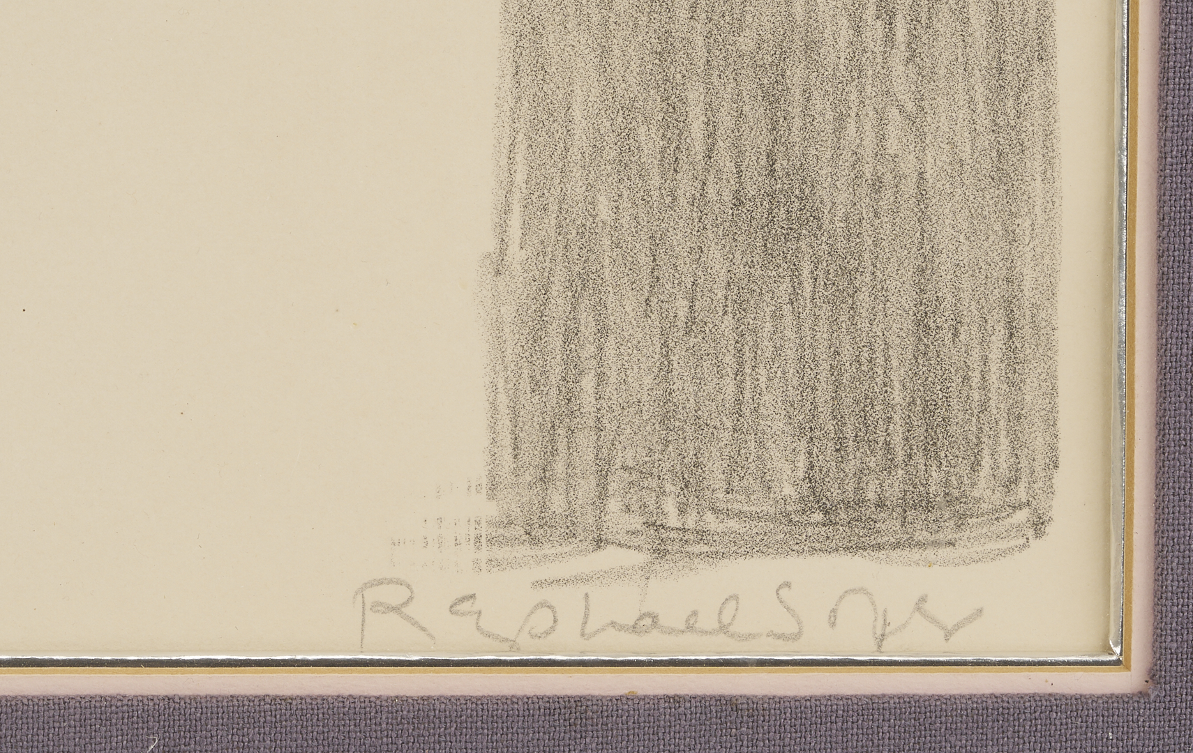 Lot 1215: 9 Framed Works on Paper: Soyer, Zucker, Cherry Blossoms, After Van Gogh, & Le Bon Genre