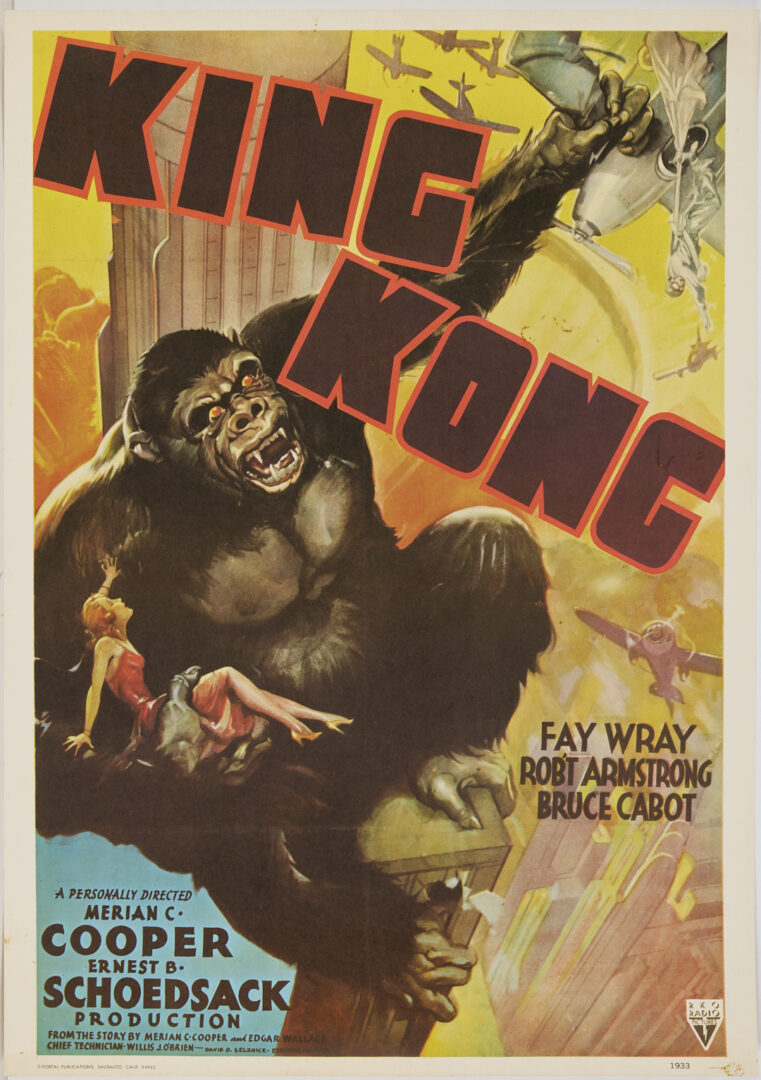 Lot 1216: 3 Movie Posters, King Kong, Dracula & Amazing Spiderman