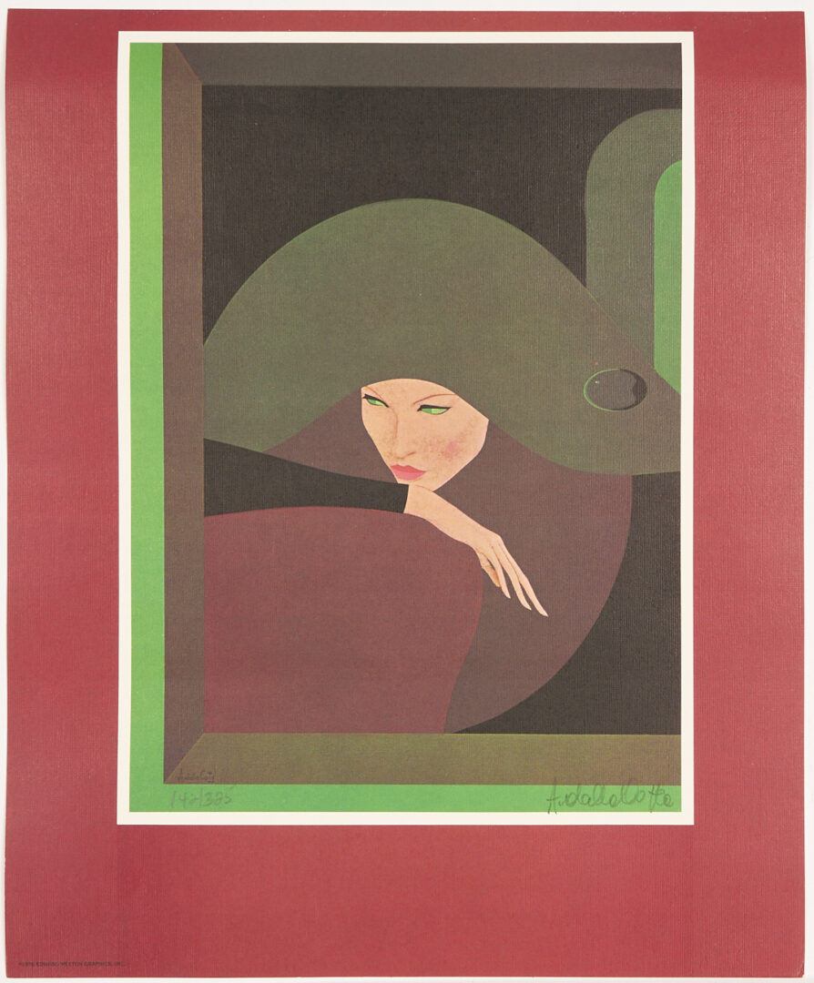 Lot 1218: Three Amleto Dalla Costa Signed Prints