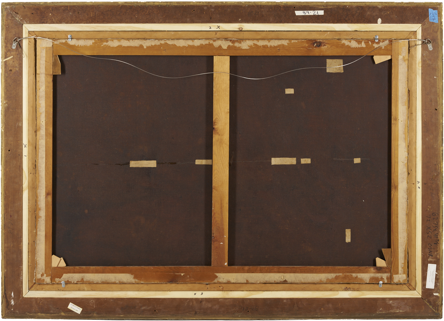 Lot 121: Large Theodor Franz Zimmermann O/C Fox Hunt Painting
