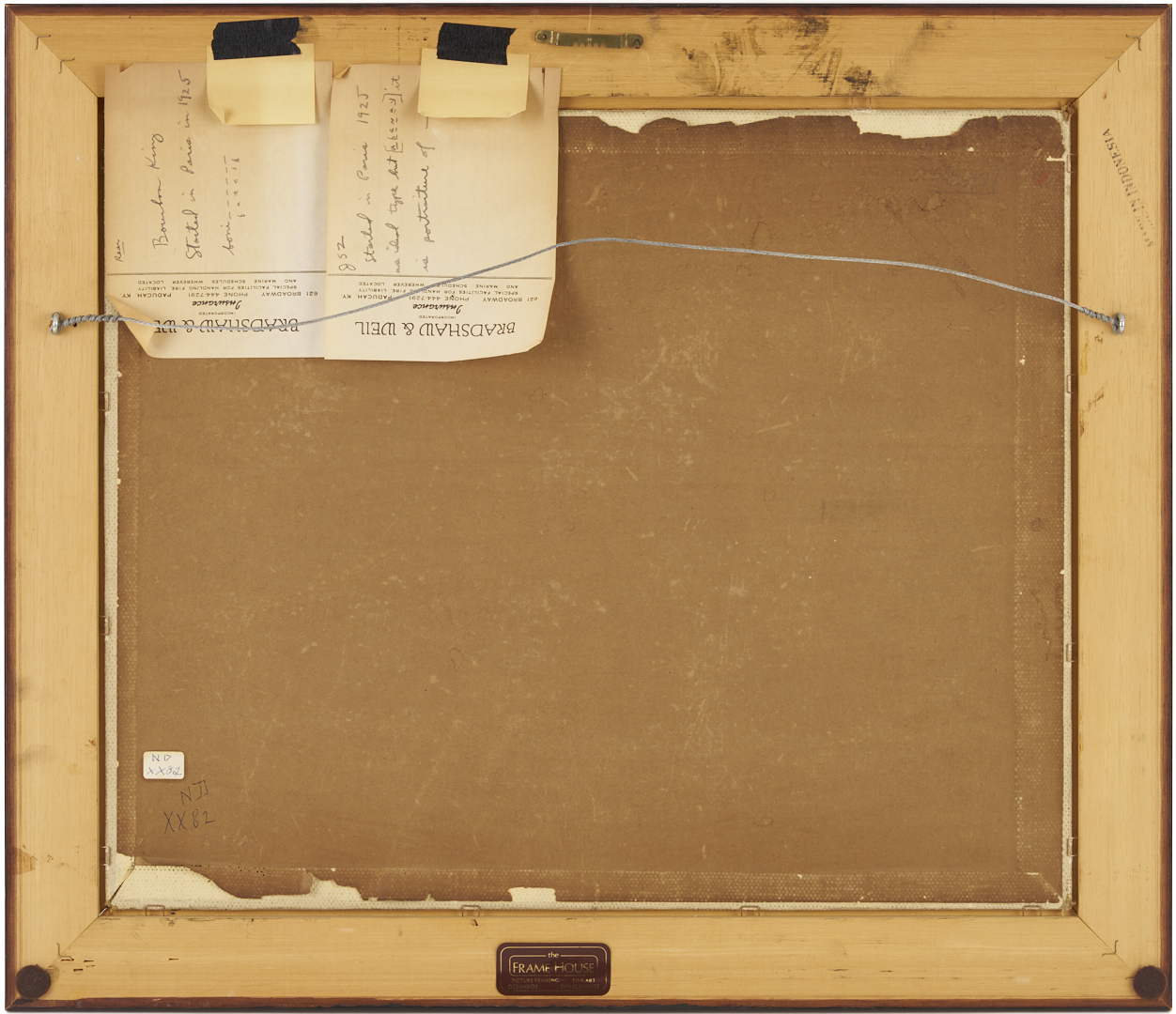 Lot 123: George F. Morris, Portrait of Horse Bourbon King