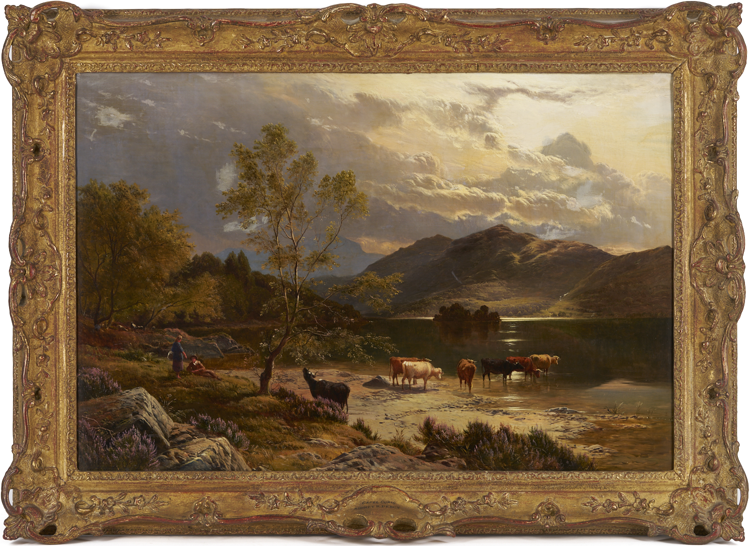 Lot 125: Sidney Richard Percy oil landscape, Capel Gurig (Wales)